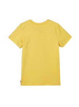 Camiseta Levis Logo Amarilla Niño