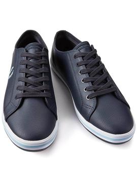 Zapatillas Fred Perry Kingston Azul Marino 