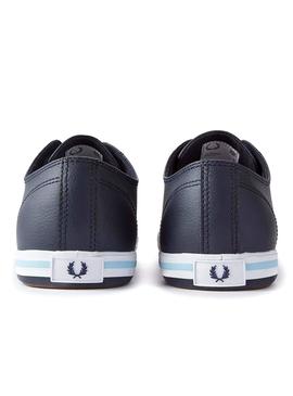 Zapatillas Fred Perry Kingston Azul Marino 