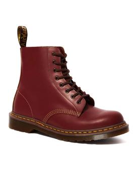 Bota Dr Martens 1460 Granate para Hombre