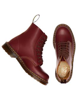 Bota Dr Martens 1460 Granate para Hombre