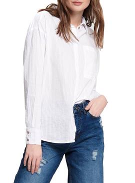 Camisa Only Carry Blanco para Mujer
