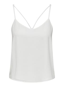 Top Only Moon Blanco para Mujer