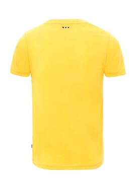 Camiseta Napapijri Sonthe Amarillo Niño