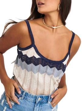 Top Only Lanah Azul para Mujer