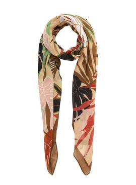 Foulard Pieces Canne Camel para Mujer