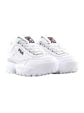 Zapatillas Fila Disruptor Heritage Blanco Niños