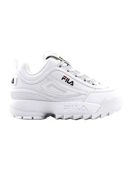 Zapatillas Fila Disruptor Heritage Blanco Niños