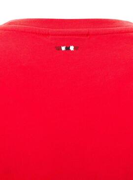 Camiseta Napapijri Sonthe Rojo Niño