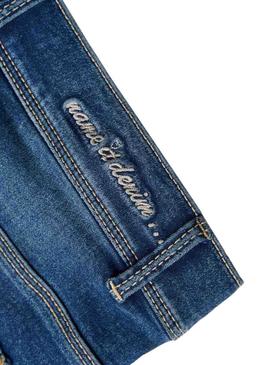Shorts Name It Salli Denim Medium Blue Para Niña