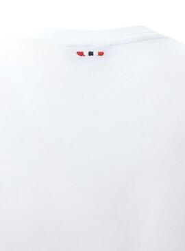 Camiseta Napapijri Sietem Blanco Niño