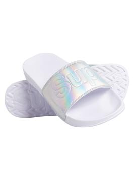 Chanclas Superdry Silver Para Mujer