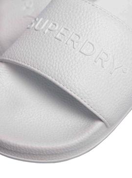 Chanclas Superdry Arizona Platform Blanco Mujer