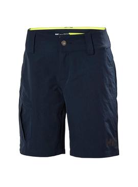 Bermudas Helly Hansen Cargo Marino Para Mujer