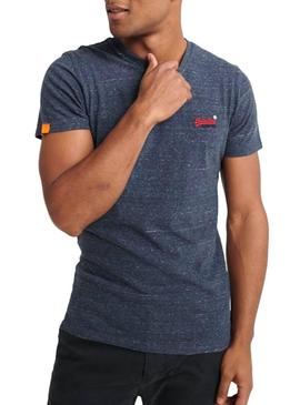 Camiseta Superdry Vintage Embroidery Azul Hombre