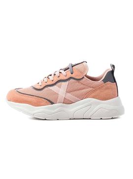 Zapatillas Munich Wave 24 Rosa Para Mujer