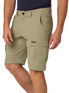 Bermudas Helly Hansen Cargo  Tostado Para Hombre