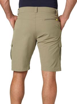 Bermudas Helly Hansen Cargo  Tostado Para Hombre