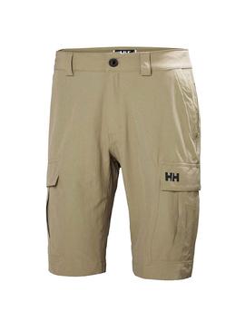 Bermudas Helly Hansen Cargo  Tostado Para Hombre