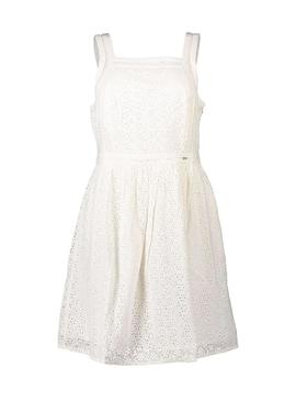 Vestido Superdry Blaire Blanco para Mujer