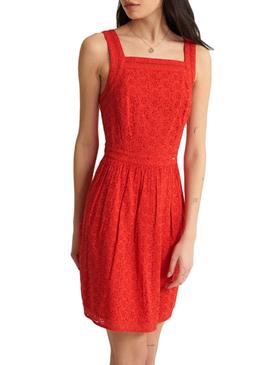 Vestido Superdry Blaire Rojo para Mujer