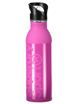 Botella Superdry Stell Rosa para Mujer