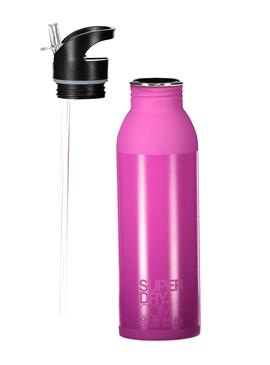 Botella Superdry Stell Rosa para Mujer