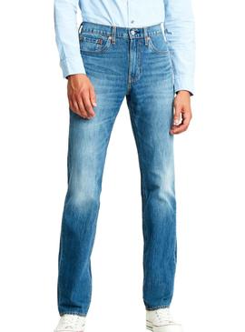 Pantalon Vaquero Levis 514 Denim Claro para Hombre