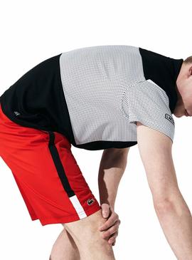 Shorts Lacoste Sport Rojo para Hombre