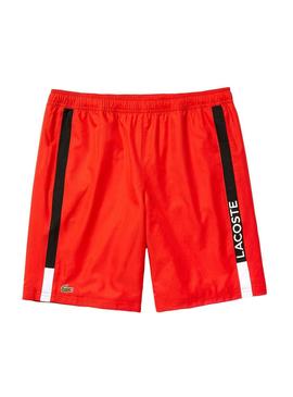 Shorts Lacoste Sport Rojo para Hombre