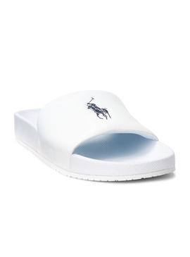 Chanclas Polo Ralph Lauren Cayson Blanco 