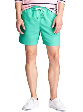 Bañador Polo Ralph Lauren Basic Verde para Hombre