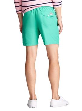 Bañador Polo Ralph Lauren Basic Verde para Hombre