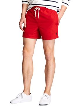 Bañador Polo Ralph Lauren Rojo para Hombre