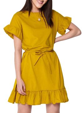 Vestido Only Mitza Amarillo para Mujer