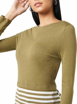 Camiseta Only Rosely Verde para Mujer
