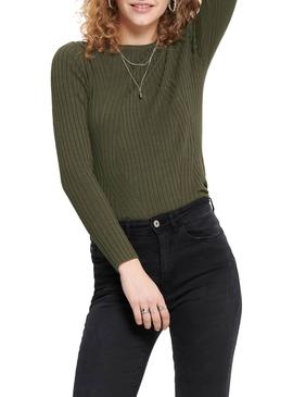 Jersey Only Natalia Verde para Mujer