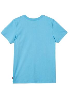 Camiseta Levis Norse Azul Niño