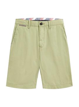 Bermudas Tommy Hilfiger Brooklyn Verde Para Hombre