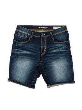 Bermudas Antony Morato Dave Blu Denim Para Hombre