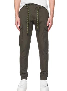 Pantalones Antony Morato Verde Militar Para Hombre