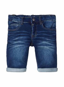 Bermudas Name It Sofus DNM Dark Blue Para Niño