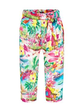 Pantalon Mayoral Largo Tropical Para Niña