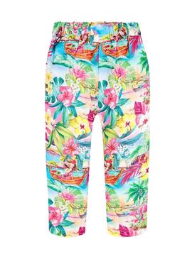 Pantalon Mayoral Largo Tropical Para Niña