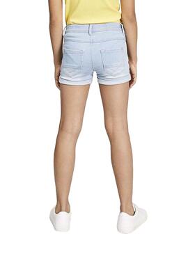 Shorts Name It Salli DNM Light Blue Para Niña