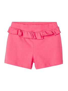 Conjunto Name It Jannah Shorts Rosa Para Niña