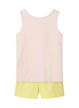 Conjunto Name It Jannah Shorts Amarillo Para Niña