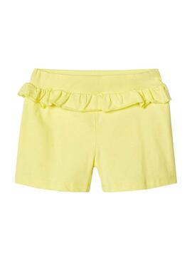 Conjunto Name It Jannah Shorts Amarillo Para Niña