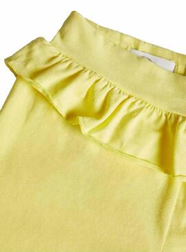 Conjunto Name It Jannah Shorts Amarillo Para Niña