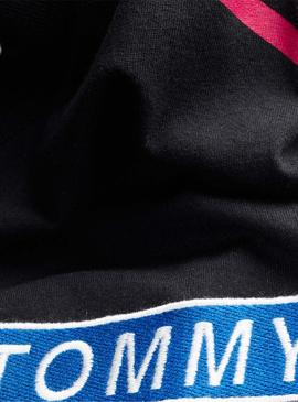 Vestido Tommy Jeans Logo Negro